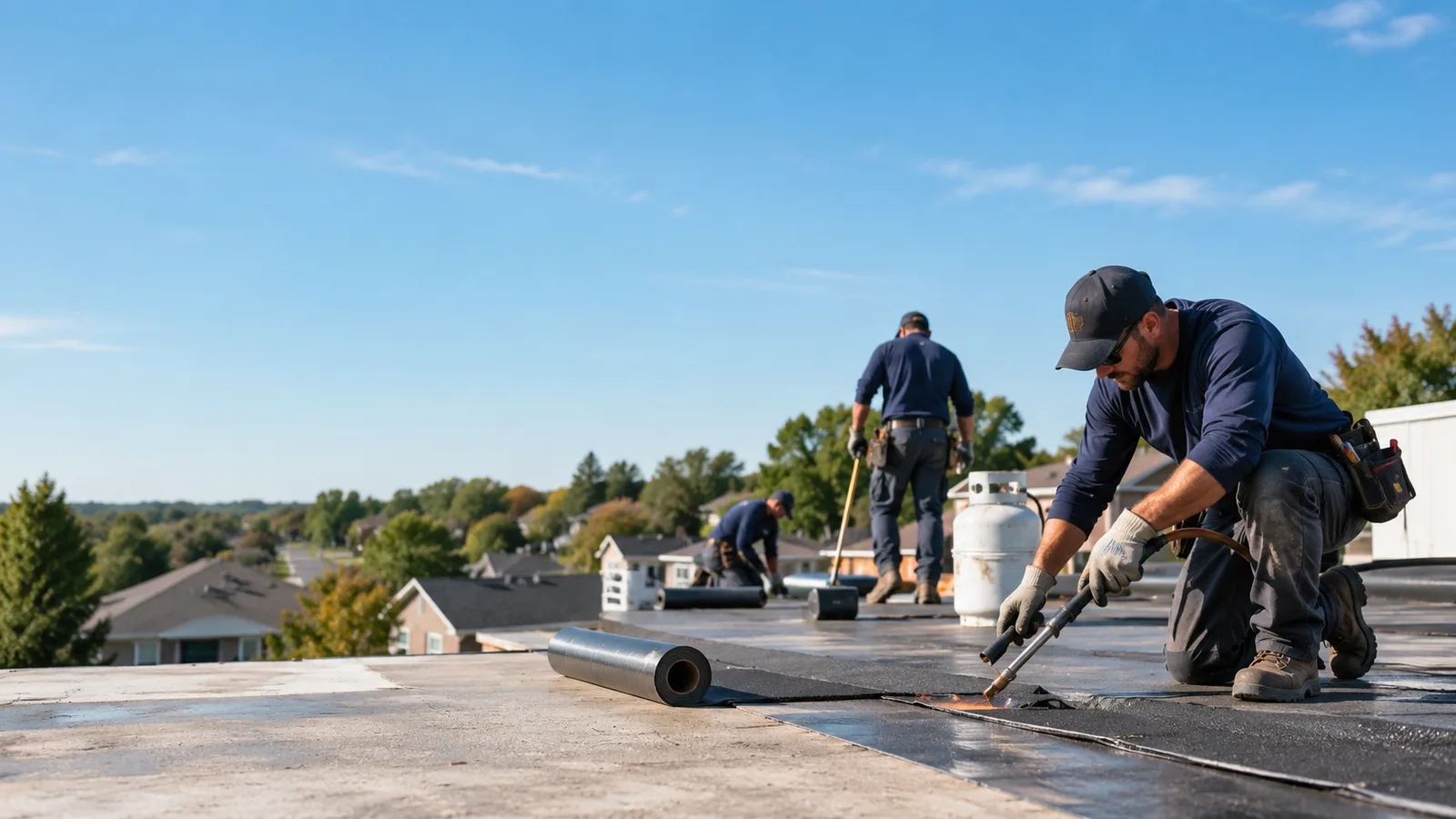 Flat Roof Leak Repair providers in Peterman, AL